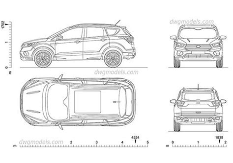 2017 Ford Escape legroom dimensions